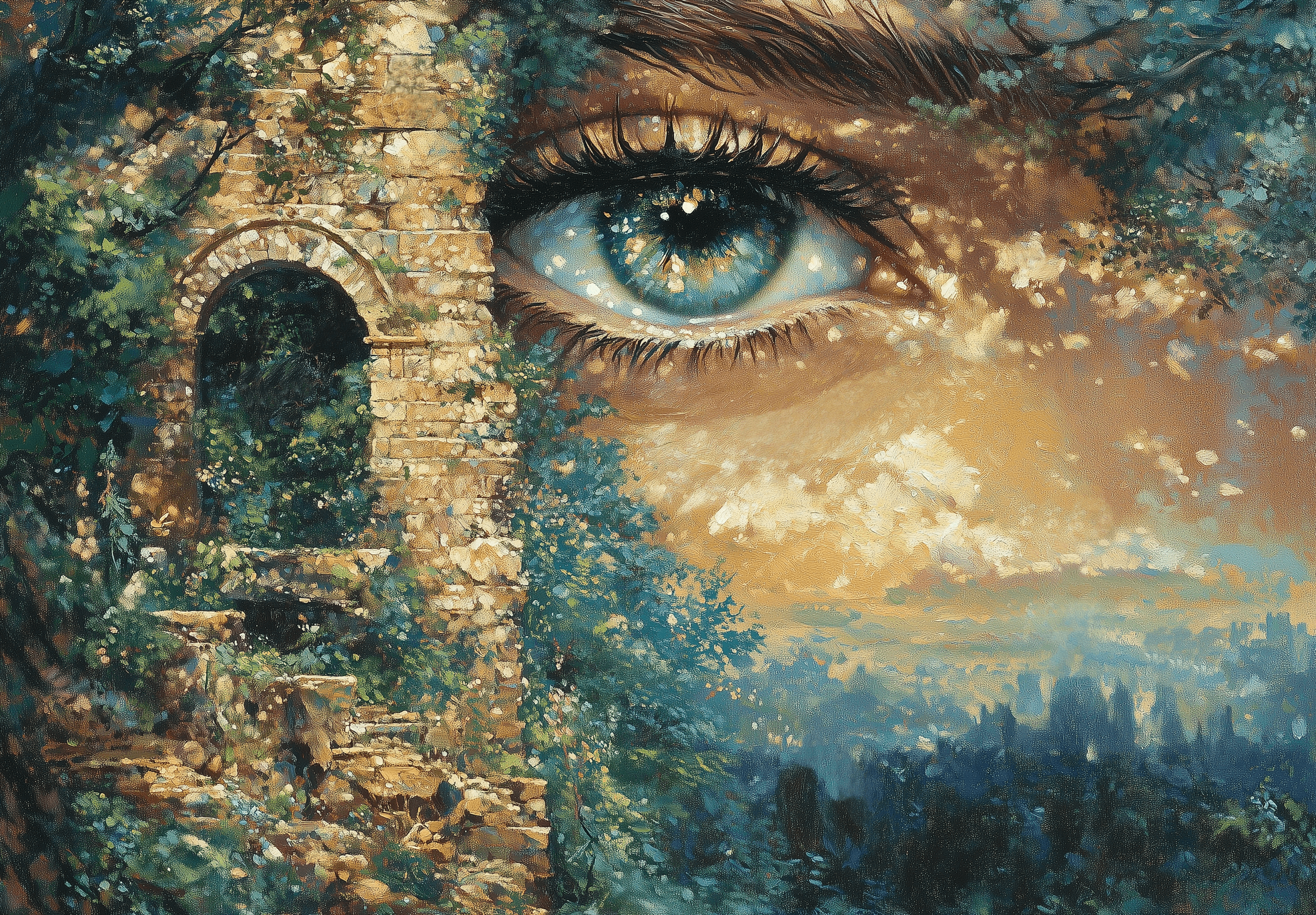 Sansarist Oil Painting by Sazar